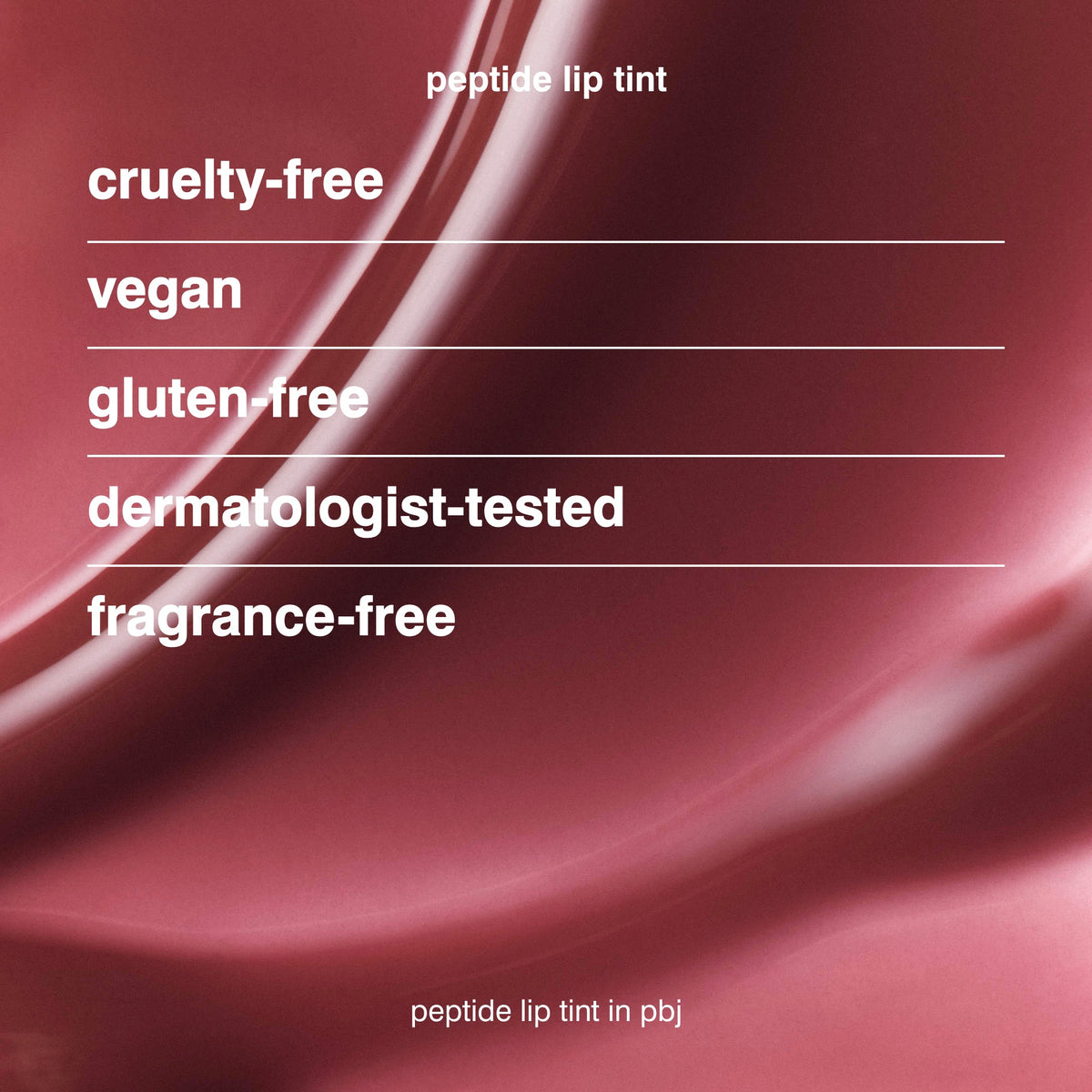 Rhode Peptide Lip Tint Nourishing Glaze - PB&J - warm berry brown