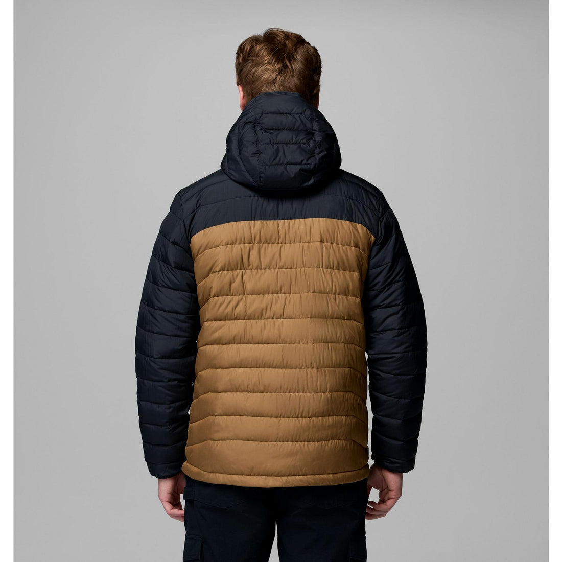 Columbia Men's Powder Lite II Hooded Jacket - Delta, Black
