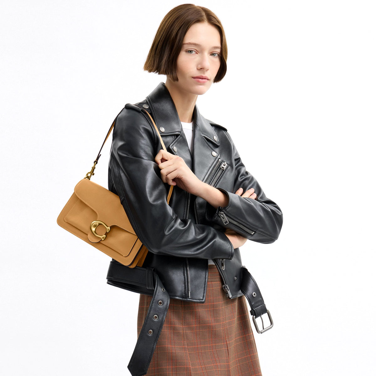 Coach Tabby Shoulder Bag 26 - Brass/Biscuit
