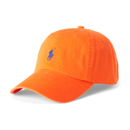 Polo Ralph Lauren The Iconic Cotton Chino Ball Cap - Sailing Orange