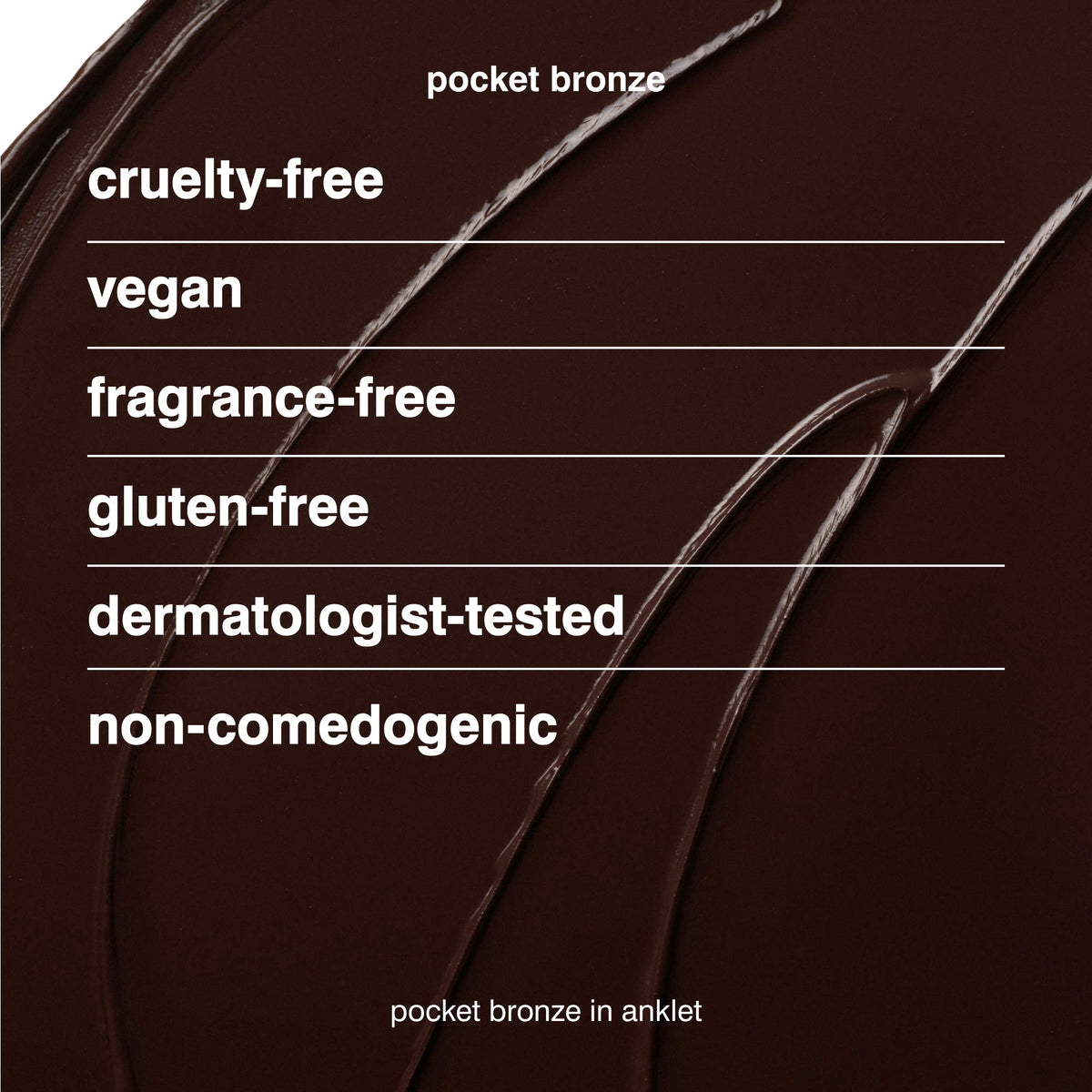 Rhode Pocket Bronze Long-Wearing Cream Bronzer - anklet