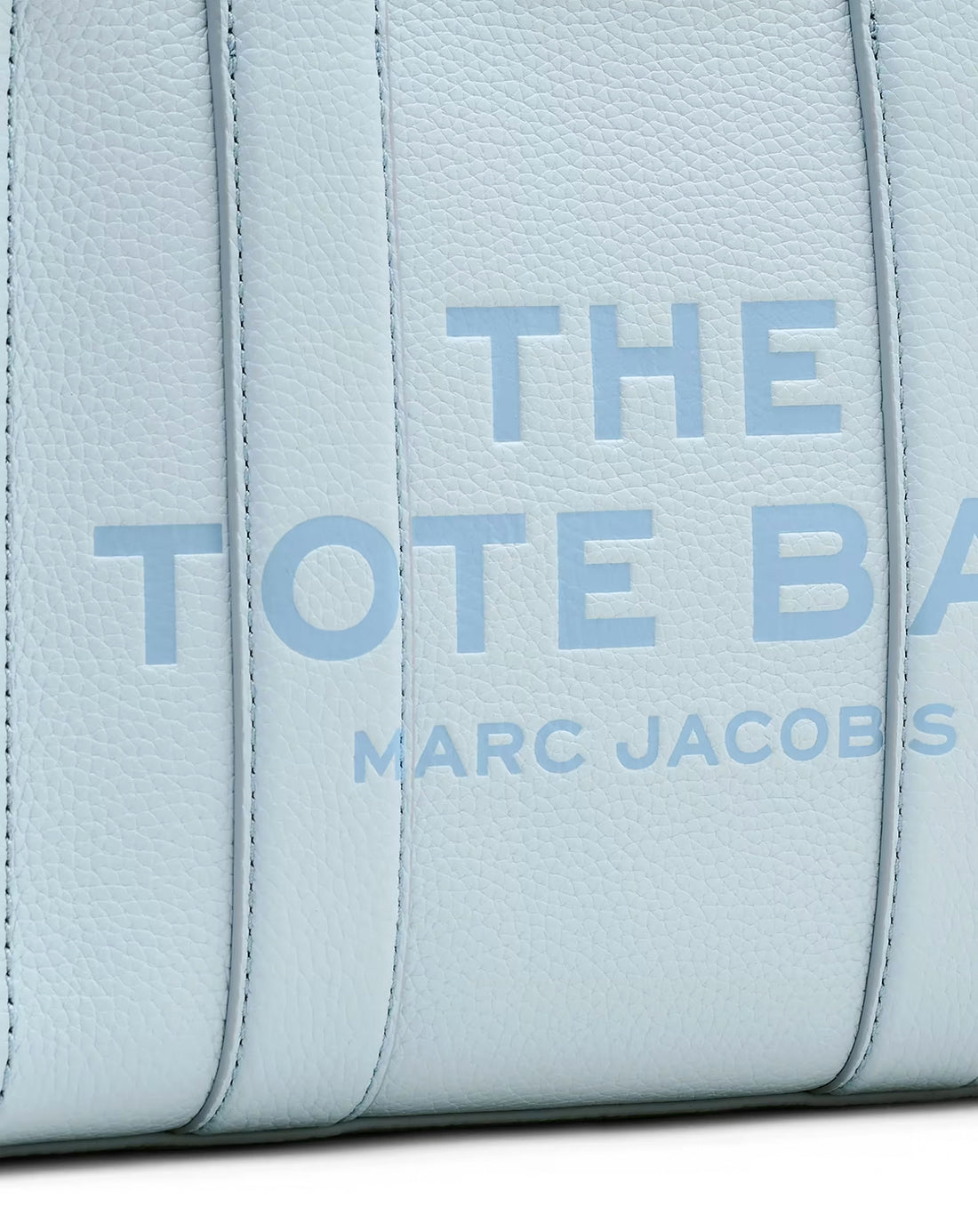 Marc Jacobs The Leather Small Tote Bag - CLOUD BLUE