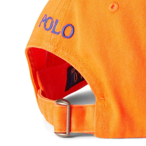 Polo Ralph Lauren The Iconic Cotton Chino Ball Cap - Sailing Orange