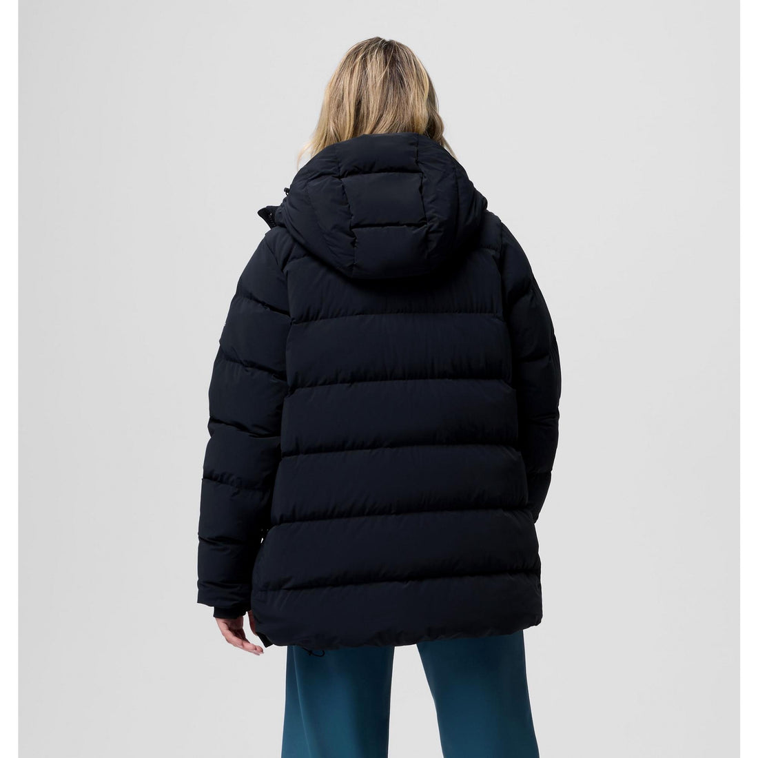 Columbia Women's Amaze Puff Mid Hooded Jacket - Black