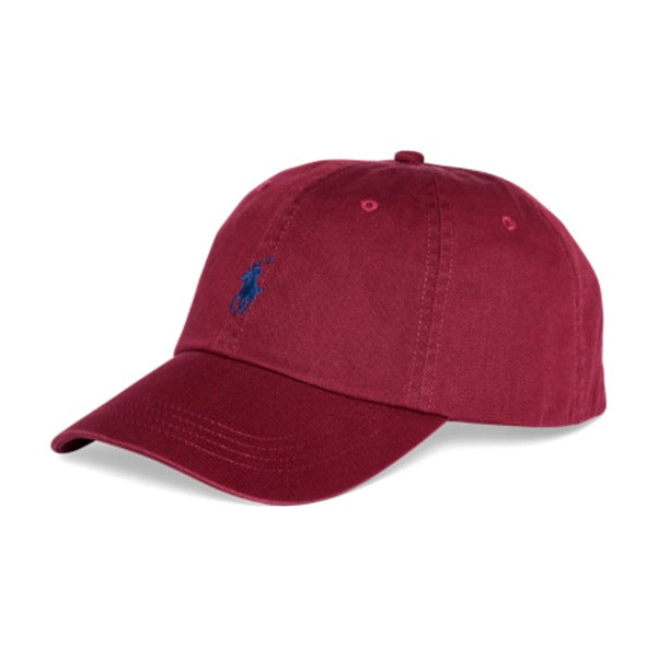 Polo Ralph Lauren The Iconic Cotton Chino Ball Cap - Classic Wine