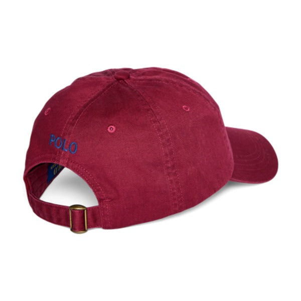 Polo Ralph Lauren The Iconic Cotton Chino Ball Cap - Classic Wine