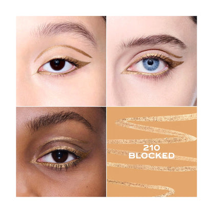 Marc Jacobs Drawn This Way Eyeliner - BLOCKED - METALLIC GOLD