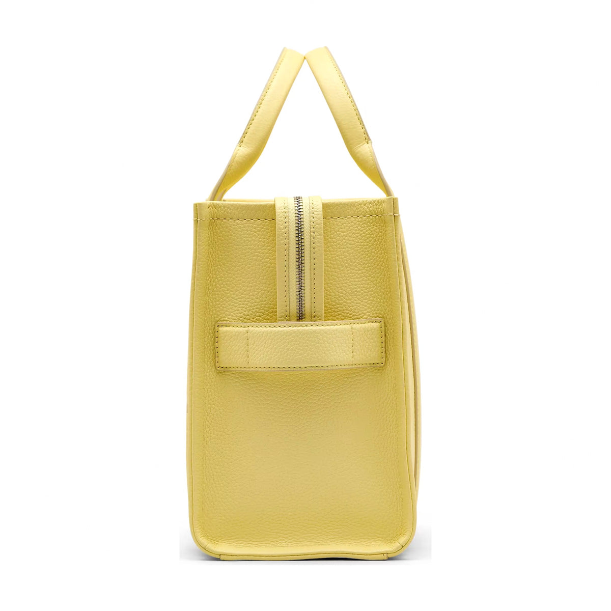 Marc Jacobs The Leather Medium Tote Bag - CUSTARD