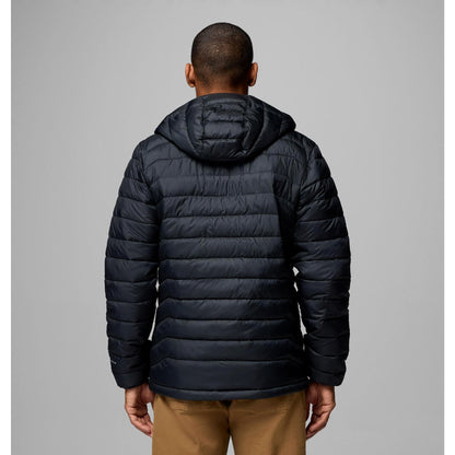 Columbia Men's Powder Lite II Hooded Jacket - Black Ripstop