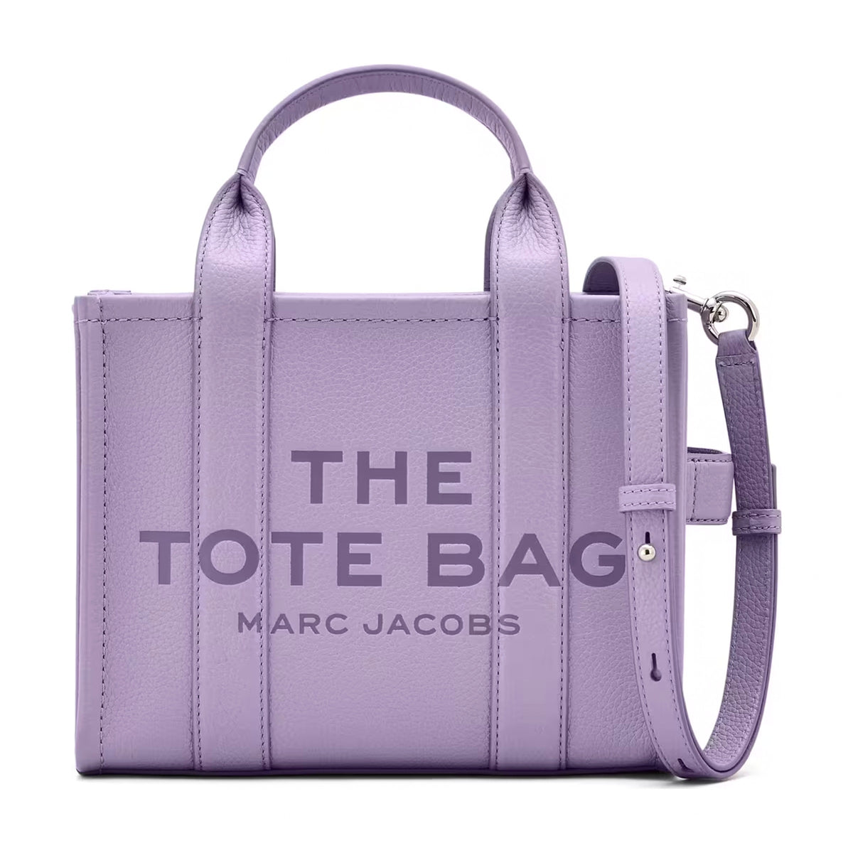 Marc Jacobs The Leather Small Tote Bag - LILAC