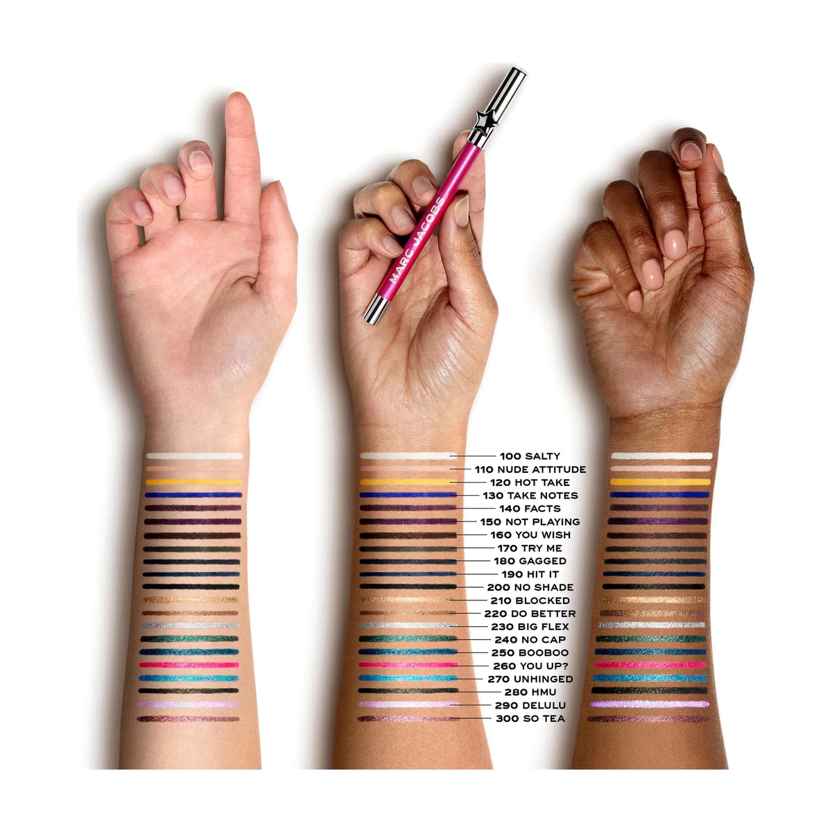 Marc Jacobs Drawn This Way Eyeliner - BLOCKED - METALLIC GOLD