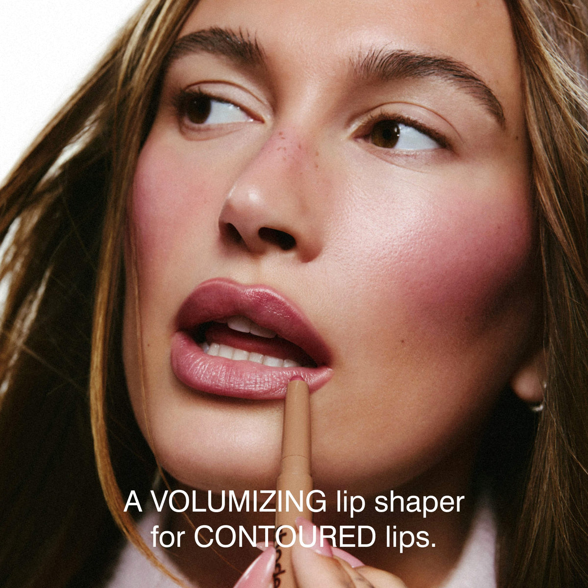 Rhode Peptide Lip Shape Contouring Lip Shaper - Lean - warm medium brown