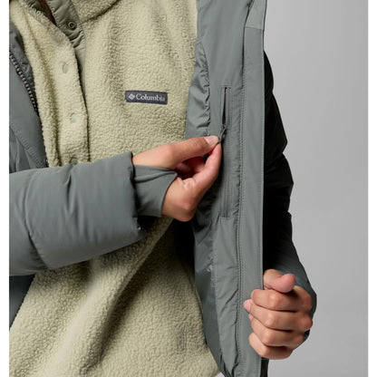 Columbia Women's Amaze Puff Hooded Jacket - Sedona Sage