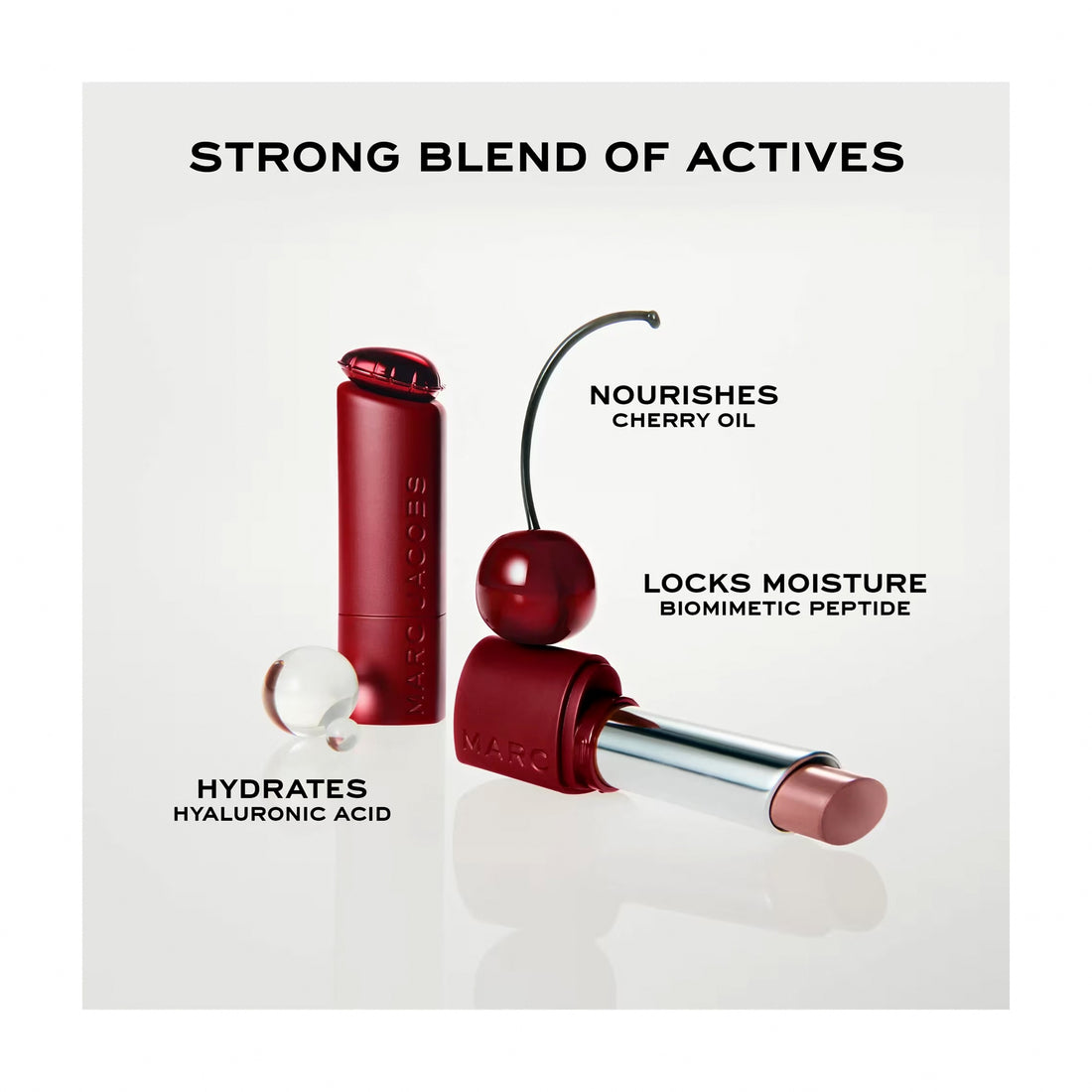 Marc Jacobs Heart On Lipstick - BLOW STICK - WARM FAIR BEIGE