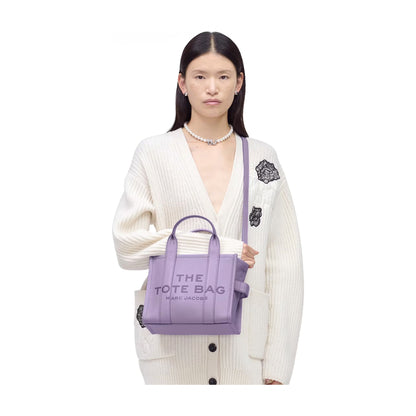 Marc Jacobs The Leather Small Tote Bag - LILAC