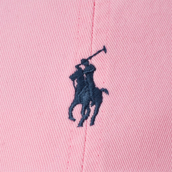 Polo Ralph Lauren The Iconic Cotton Chino Ball Cap - Carmel Pink /Blue