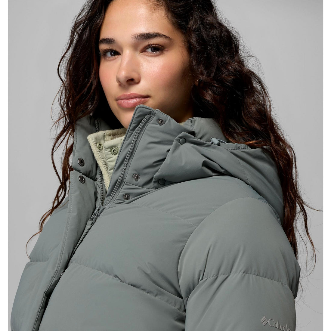 Columbia Women's Amaze Puff Hooded Jacket - Sedona Sage