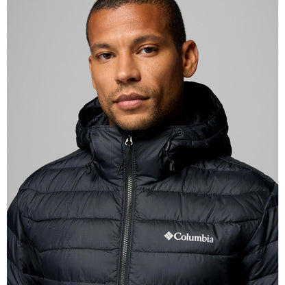 Columbia Men's Powder Lite II Hooded Jacket - Black Ripstop