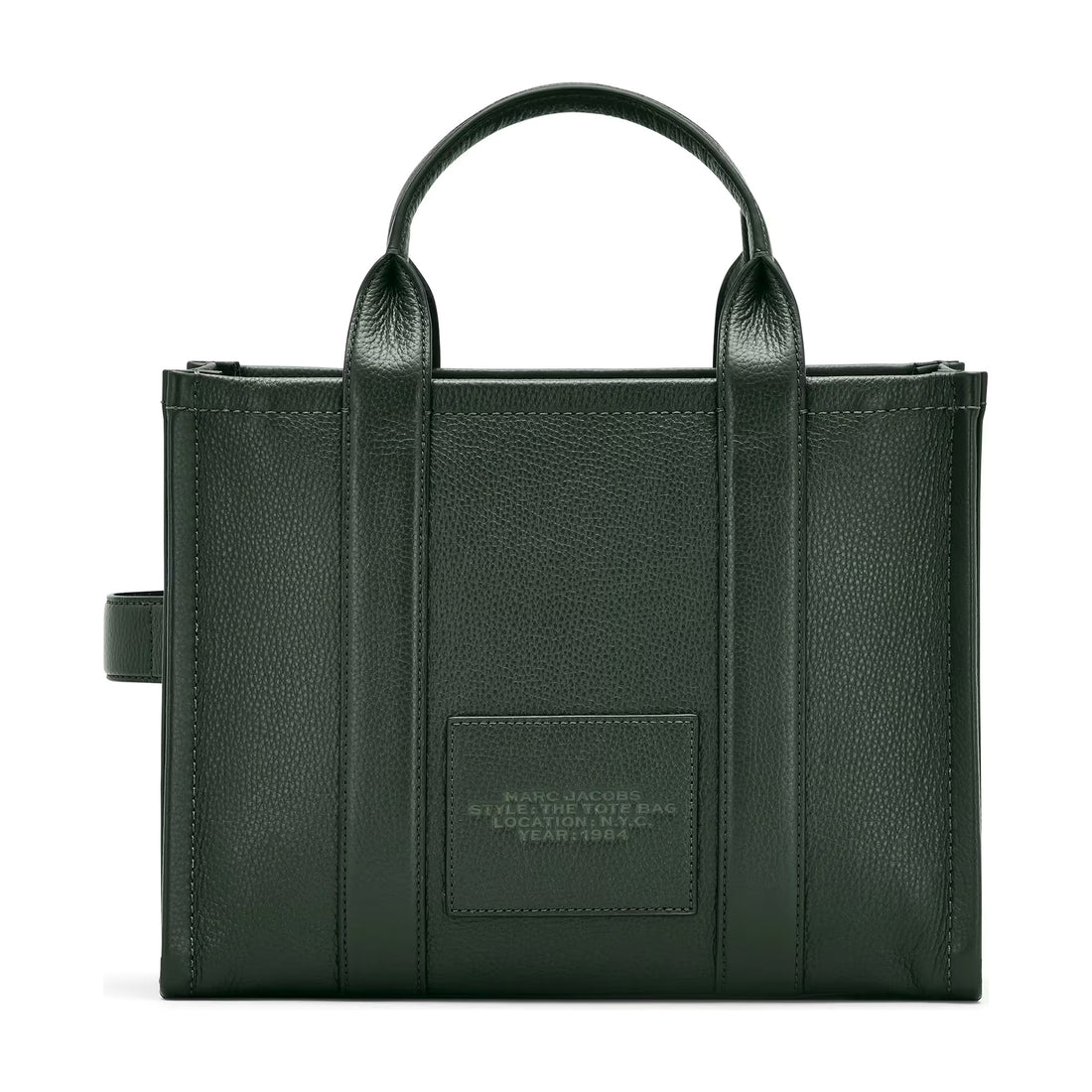 Marc Jacobs The Leather Medium Tote Bag - IVY