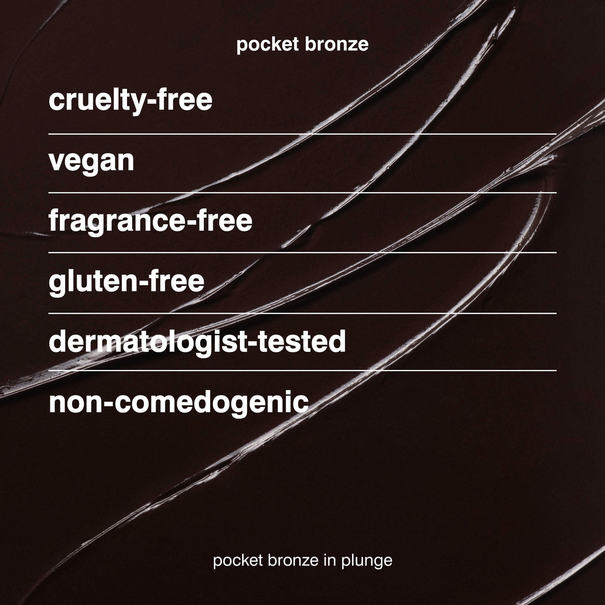 Rhode Pocket Bronze Long-Wearing Cream Bronzer - plunge