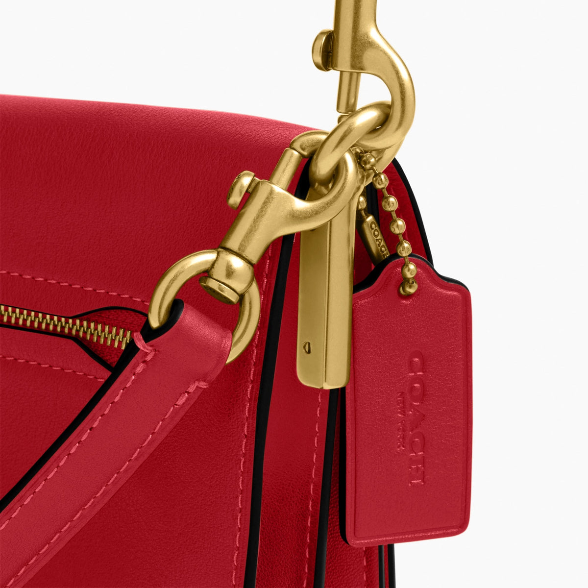 Coach Tabby Shoulder Bag 26 - Brass/Poppy