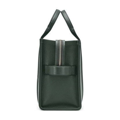 Marc Jacobs The Leather Medium Tote Bag - IVY