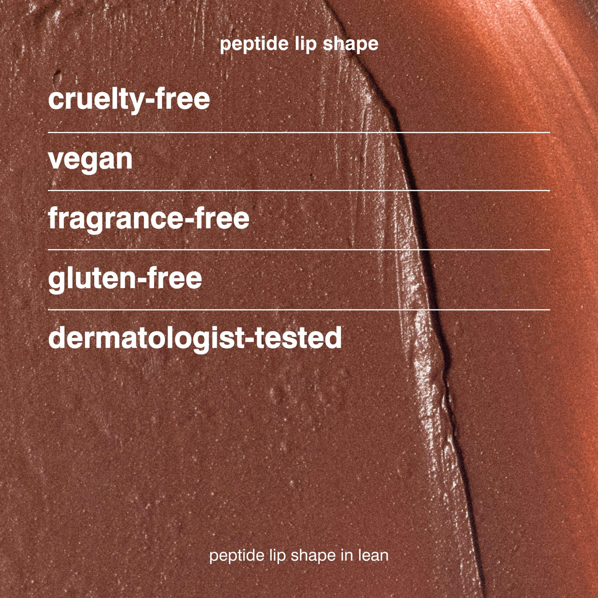 Rhode Peptide Lip Shape Contouring Lip Shaper - Lean - warm medium brown