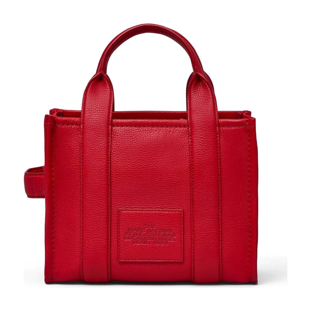 Marc Jacobs The Leather Small Tote Bag - TRUE RED