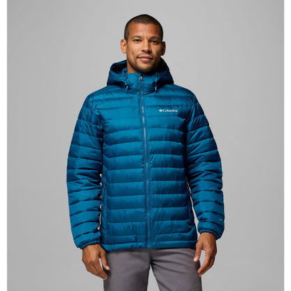 Columbia Men's Powder Lite II Hooded Jacket - Phoenix Blue Ripstop