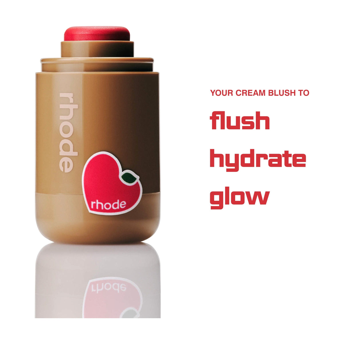Rhode Pocket Blush Buildable Hydrating Cream Blush - Candy Apple