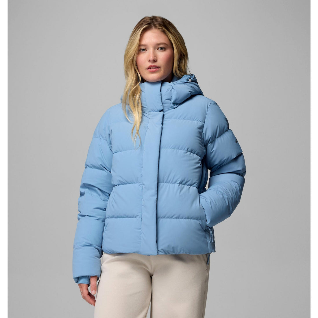 Columbia Women's Amaze Puff Hooded Jacket - Rainy Day
