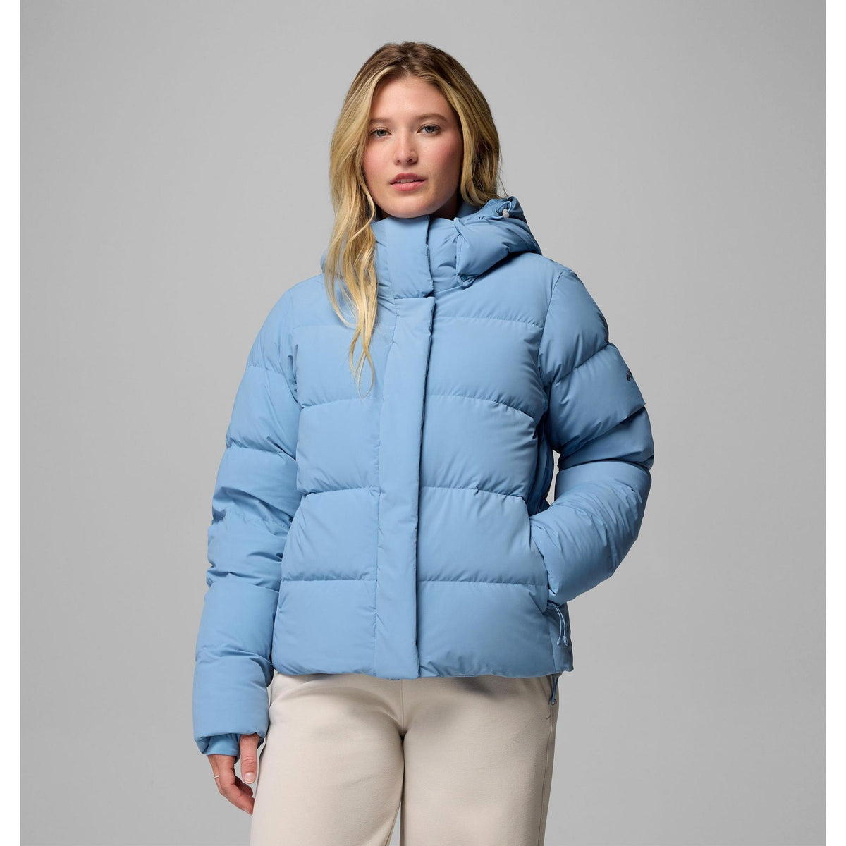 Columbia Women's Amaze Puff Hooded Jacket - Rainy Day