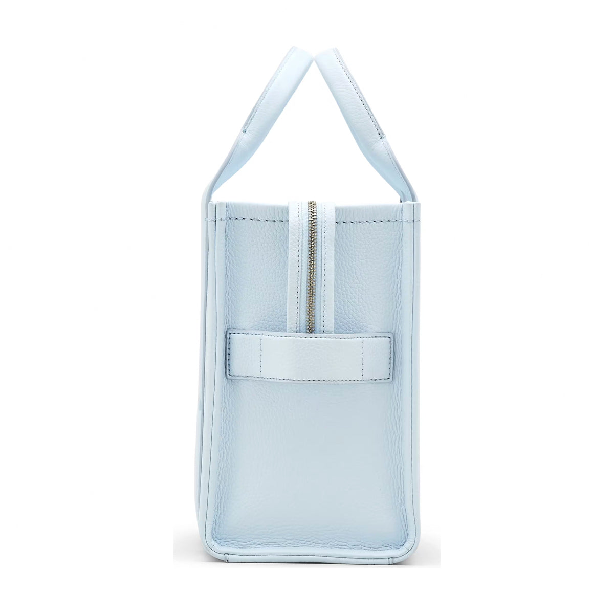Marc Jacobs The Leather Medium Tote Bag - CLOUD BLUE