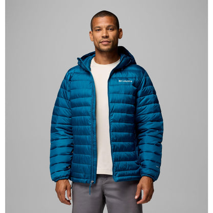 Columbia Men's Powder Lite II Hooded Jacket - Phoenix Blue Ripstop
