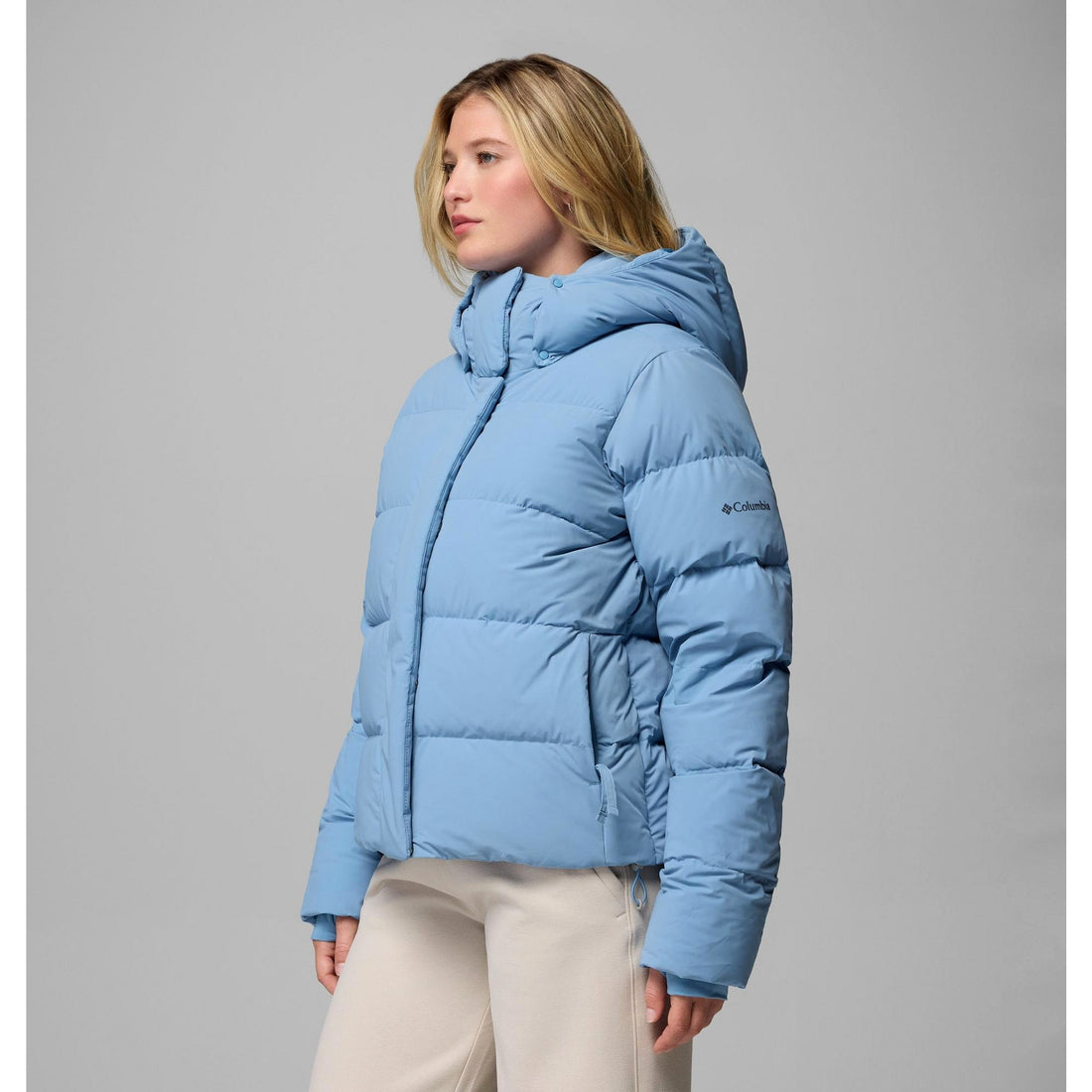 Columbia Women's Amaze Puff Hooded Jacket - Rainy Day