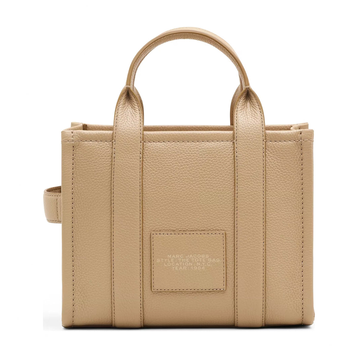 Marc Jacobs The Leather Small Tote Bag - CAMEL