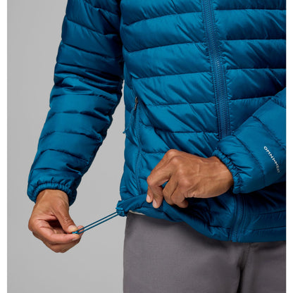 Columbia Men's Powder Lite II Hooded Jacket - Phoenix Blue Ripstop