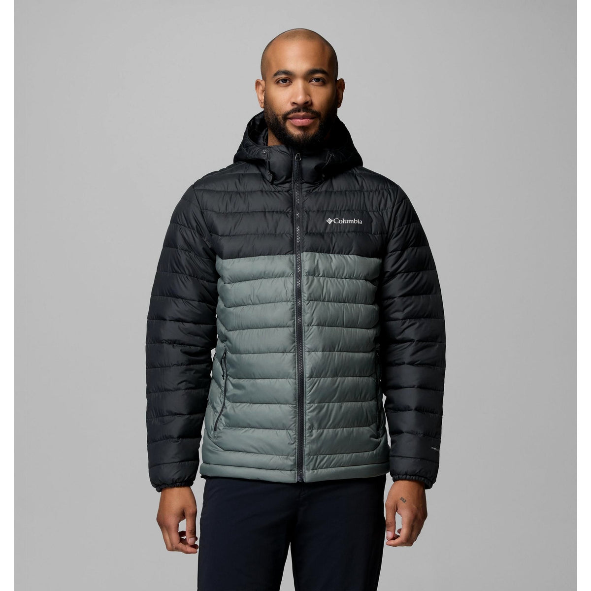 Columbia Men's Powder Lite II Hooded Jacket - Sedona Sage, Shark