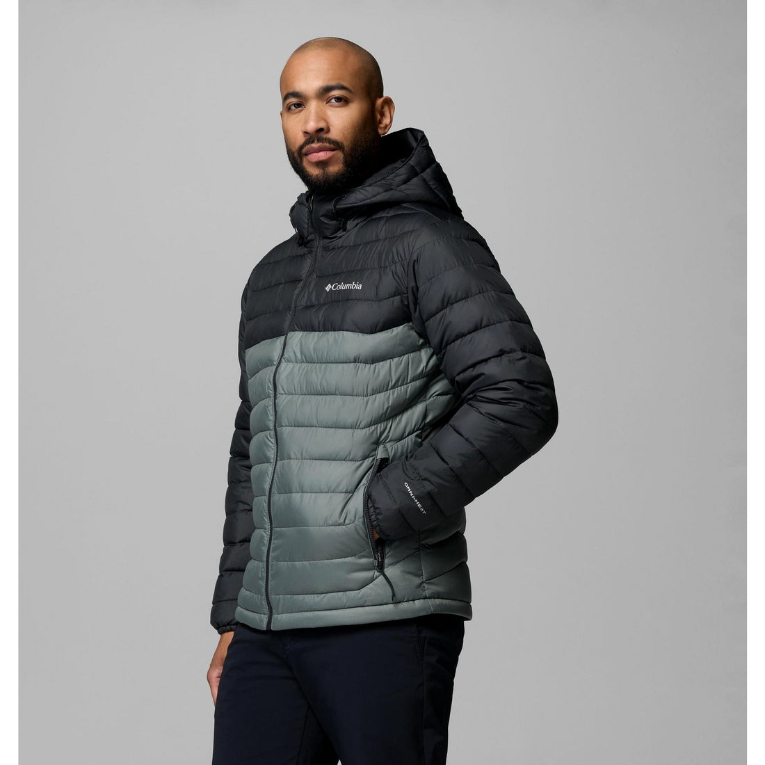 Columbia Men's Powder Lite II Hooded Jacket - Sedona Sage, Shark