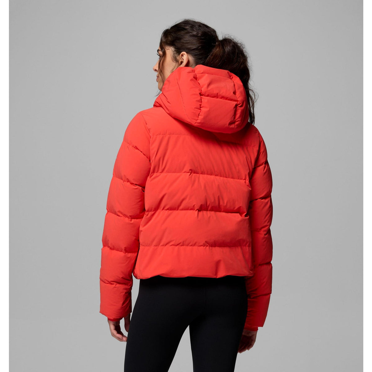 Columbia Women's Amaze Puff Hooded Jacket - Poppy Red