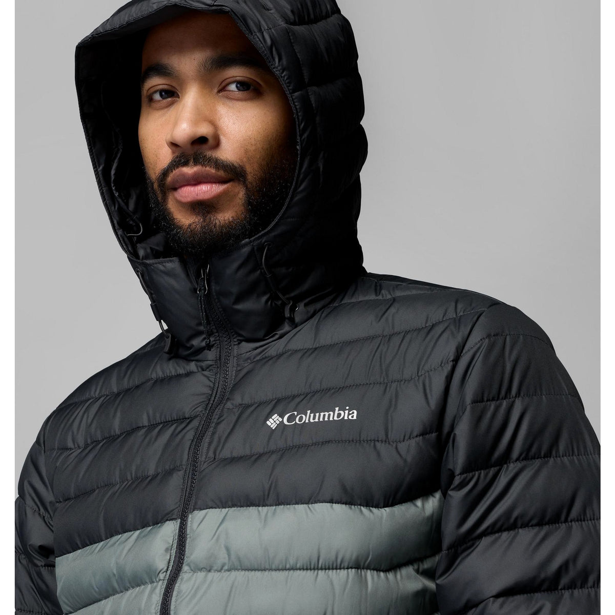 Columbia Men's Powder Lite II Hooded Jacket - Sedona Sage, Shark