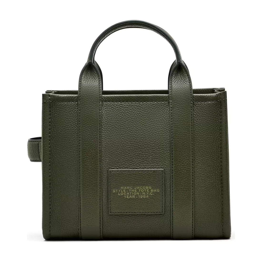 Marc Jacobs The Leather Small Tote Bag - FOREST