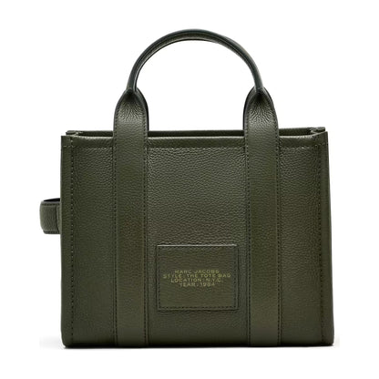 Marc Jacobs The Leather Small Tote Bag - FOREST