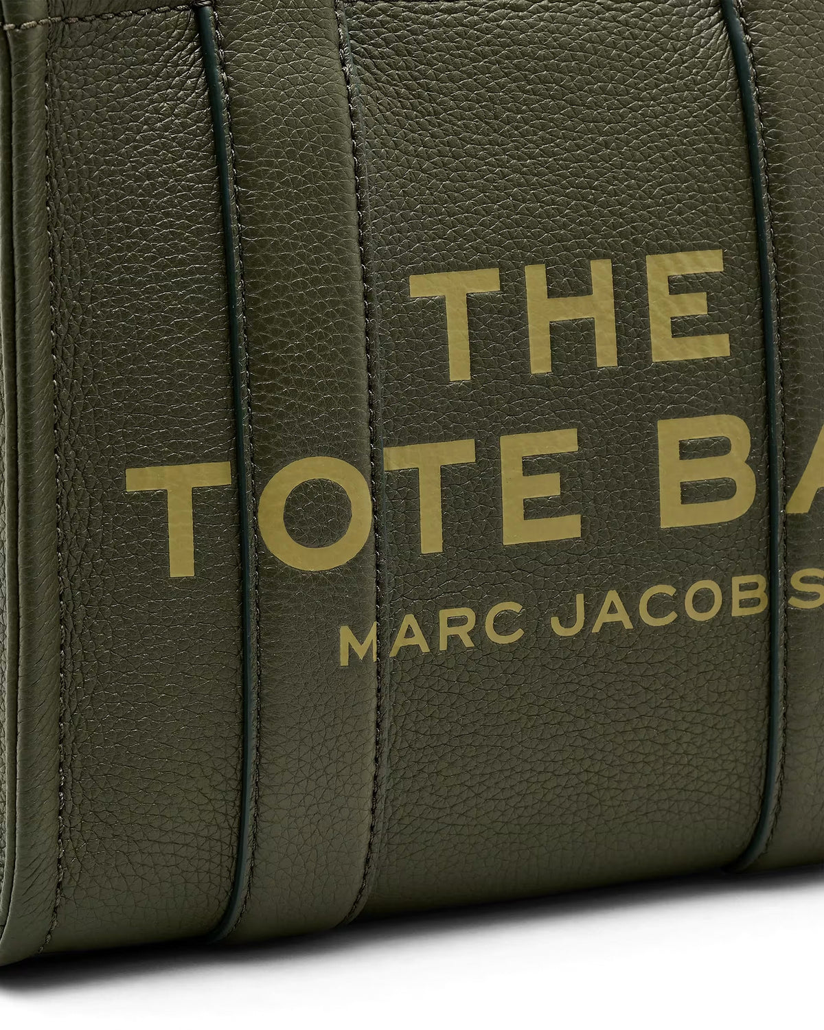 Marc Jacobs The Leather Small Tote Bag - FOREST