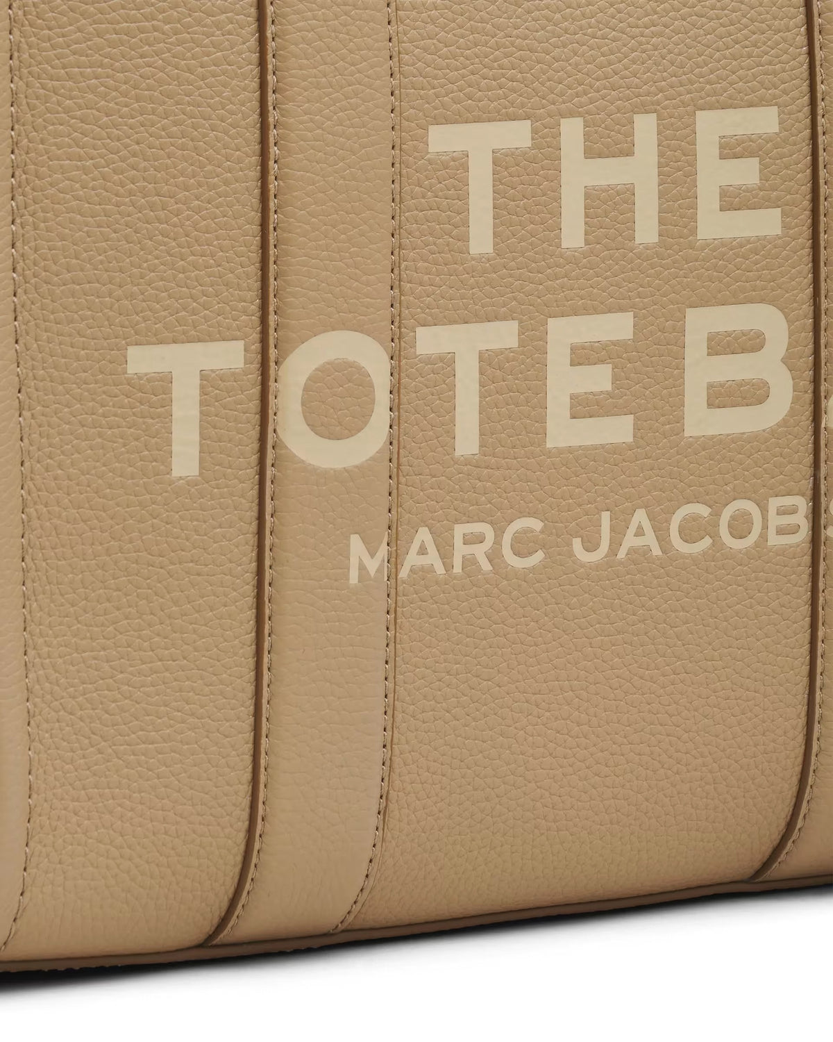Marc Jacobs The Leather Medium Tote Bag - CAMEL