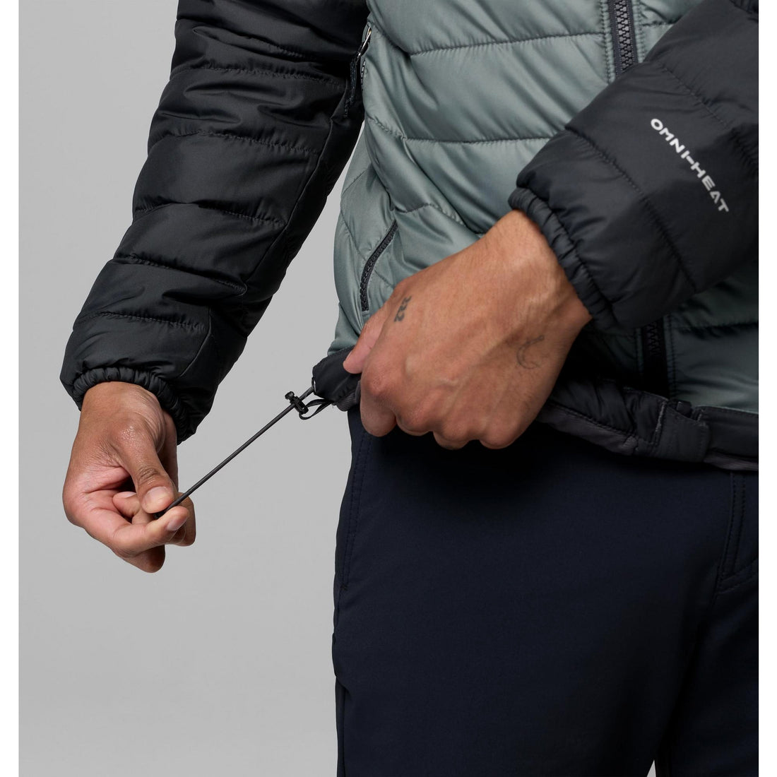Columbia Men's Powder Lite II Hooded Jacket - Sedona Sage, Shark