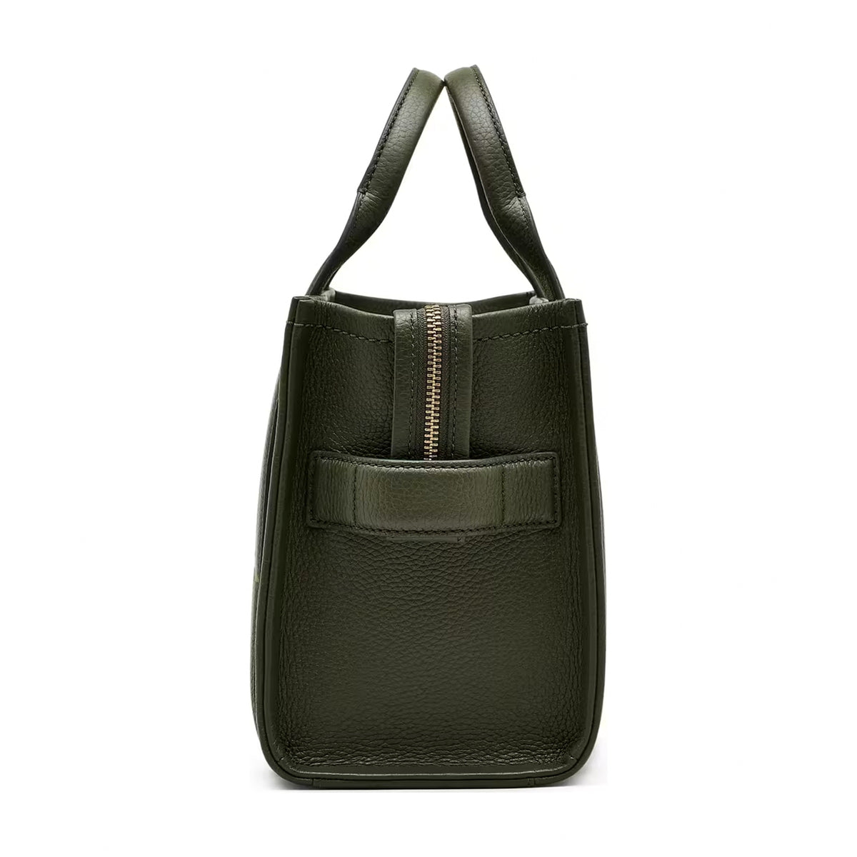 Marc Jacobs The Leather Small Tote Bag - FOREST